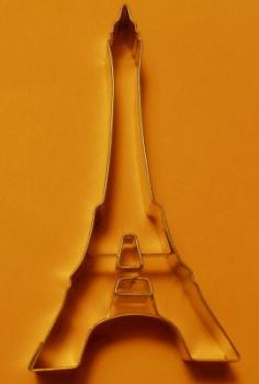 Eiffelturm, 50 mm breit, 92 mm lang, 20 mm dick, Aus Weißblech