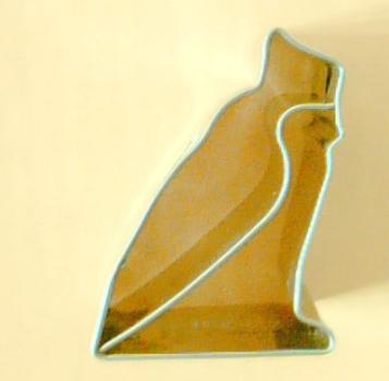 Horus, 35 mm breit, 43 mm lang, 25 mm dick, Aus Edelstahl